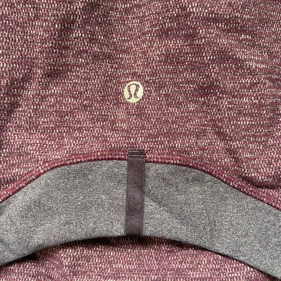 Lululemon define-soft mini check - black swan heathered plum - Picture 2 of 5
